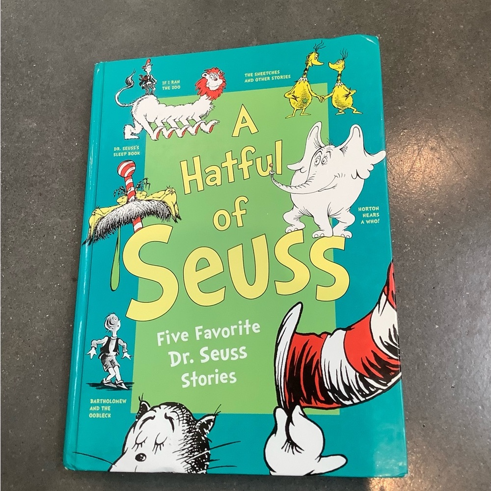 Dr. Seuss A Hatful of Seuss book including a collection of 5 Dr. Seuss s…